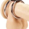 Kit de Tres Anillos  Para pene ,Acero, Ajustable. 212432002 - Imagen 3
