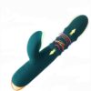 Vibrador "BABO" estimulador de clítoris con anillo de cuentas deslizantes 24 Func