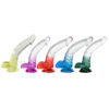 DILDO CON TESTICULOS BITONO TPE 22 CM QS-D011 - Imagen 2