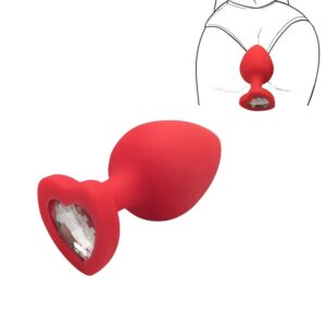 Anal Plug Silicon Corazón S
