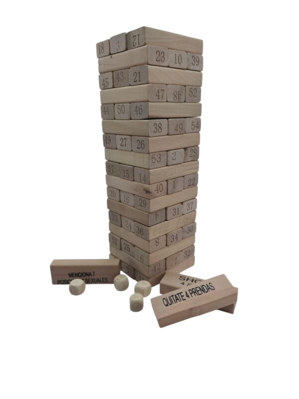 BLOQUES DEL AMOR "JENGA"