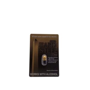 GOLD HARD STEEL PLUS COMPATIBLE CON ALCOHOL