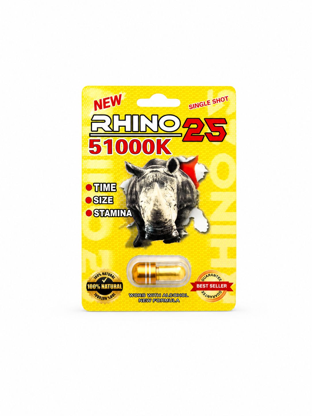 RHINO 25 COMPATIBLE CON ALCOHOL