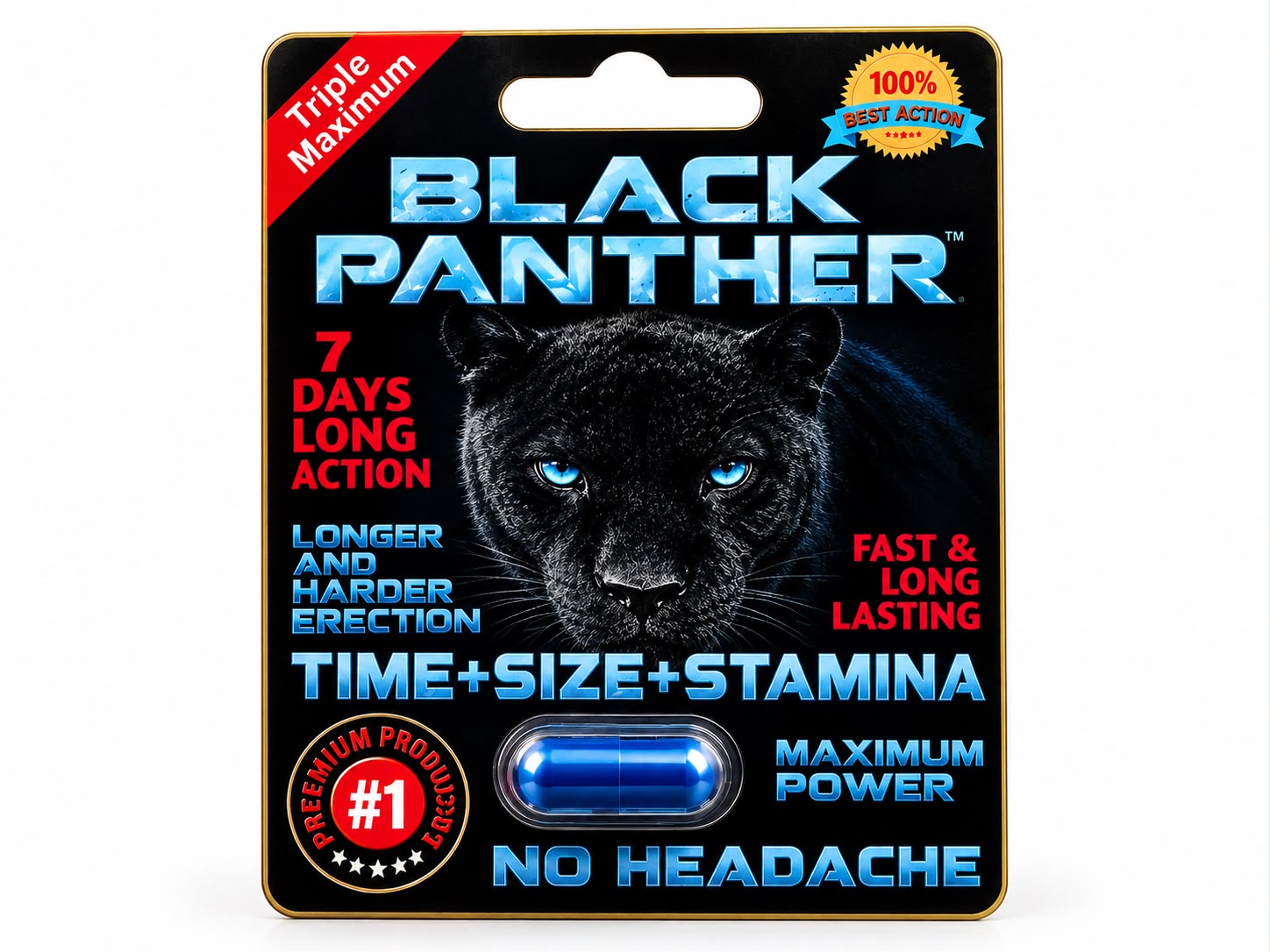 BLACK PANTHER CAPSULA 1PZ